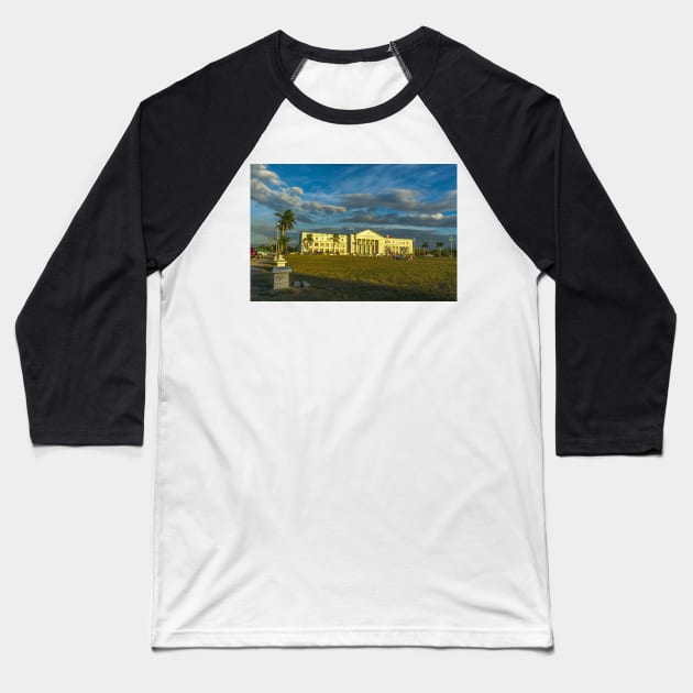 BACOLOD CITY - PANORAMA Baseball T-Shirt by likbatonboot